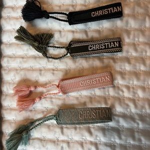 Dior bracelets set of 8